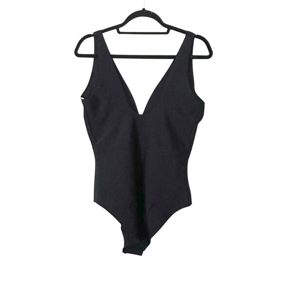 CUPSHE Scuba Classic One Piece Black NWT XL - Picture 5 of 6